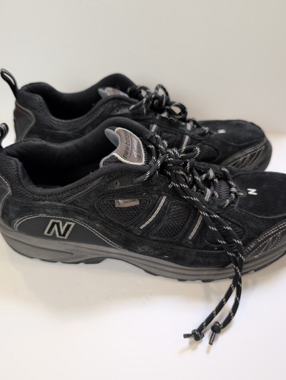 Men's Black and Silver New Balance 646 Size 13,‎ 4E MW646BS
